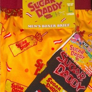 SUGAR DADDY Themed Boxer Briefs & Socks Set + BONUS GIFT